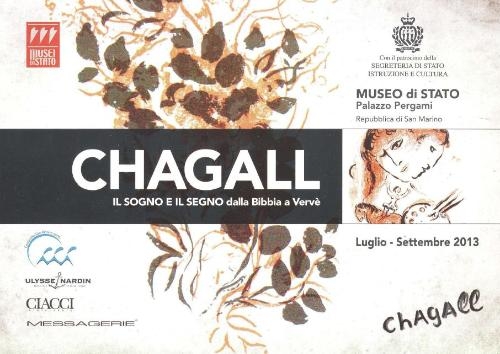 Chagall, il Sogno e il Segno dalla Bibbia a Vervè